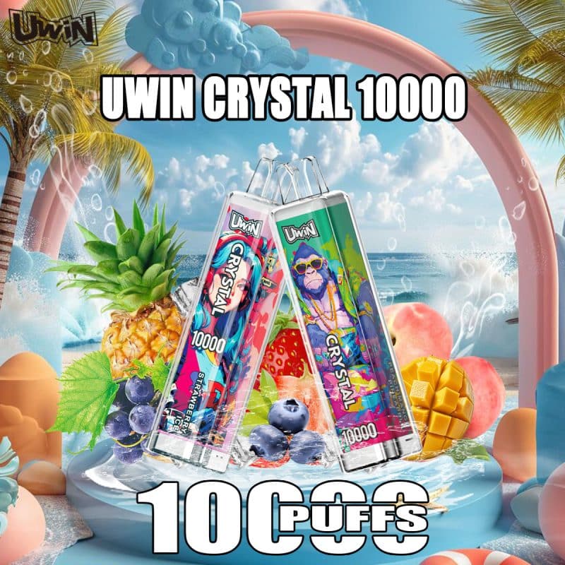 Uwin Crystal 10000 Puffs（Ships by Full Box – Min. 10 pcs）